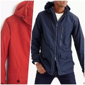 J Crew RED 3 in 1 Systems Rain/Wind Utility Jacket with Hood - Mens XL